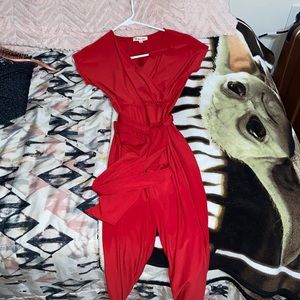 Red Jumpsuit
